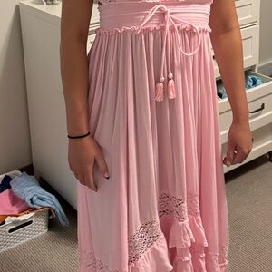 Pink Santa Maria Dress from Free People